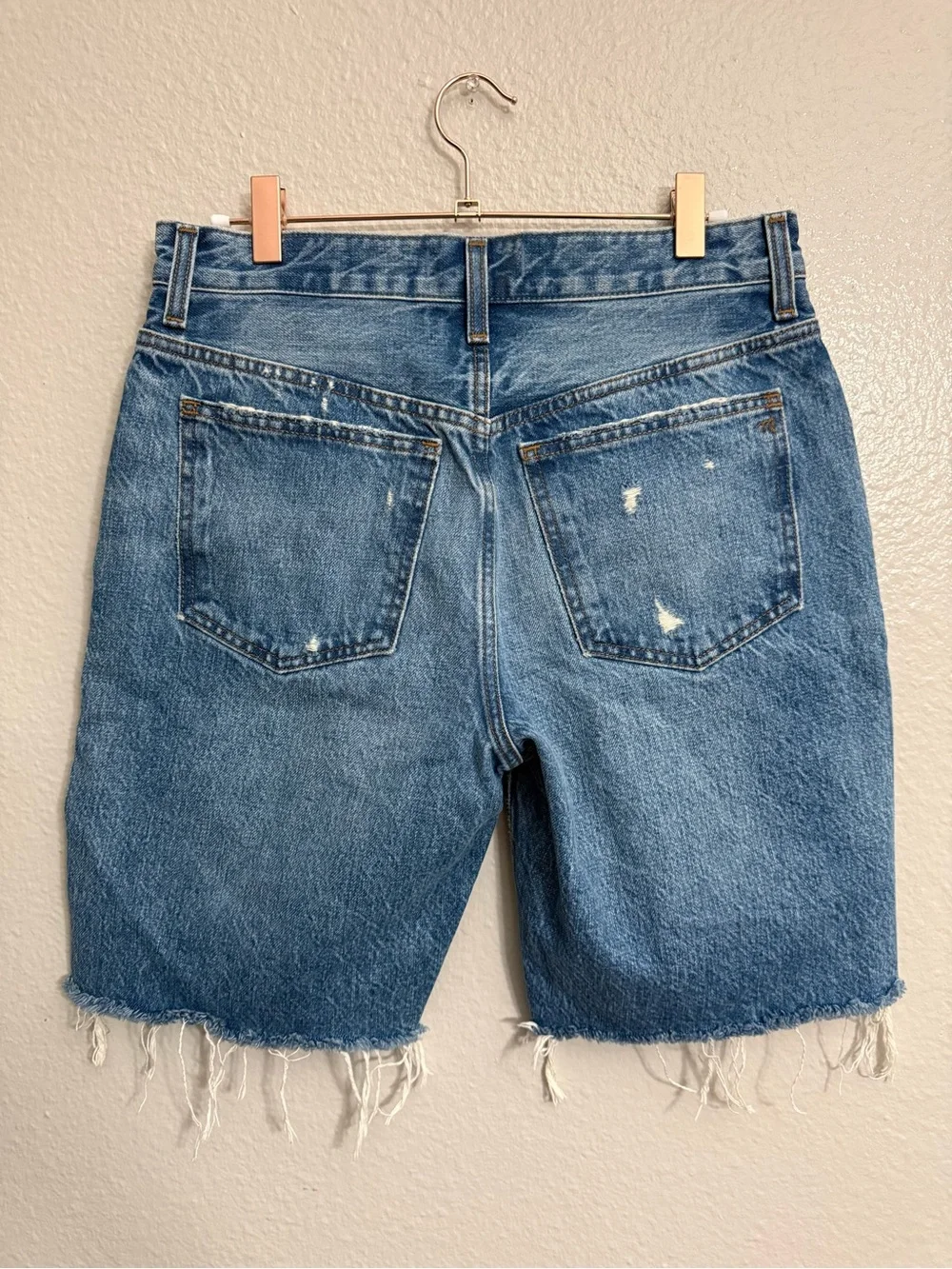 Madewell Long Denim Shorts